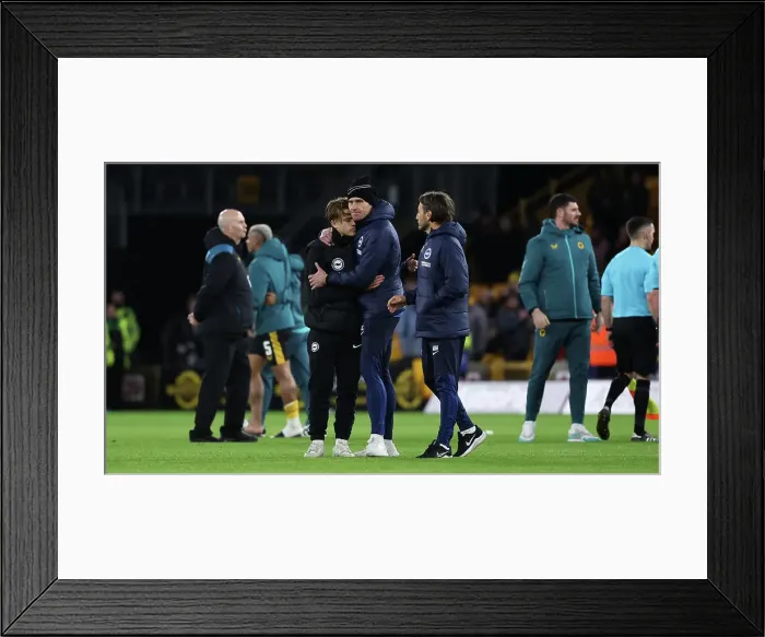 Framed Print : Wolverhampton Wanderers v Brighton and Hove Albion FA Cup 28FEB24 Framed Print : Wolverhampton Wanderers v Brighton and Hove Albion FA Cup 28FEB24