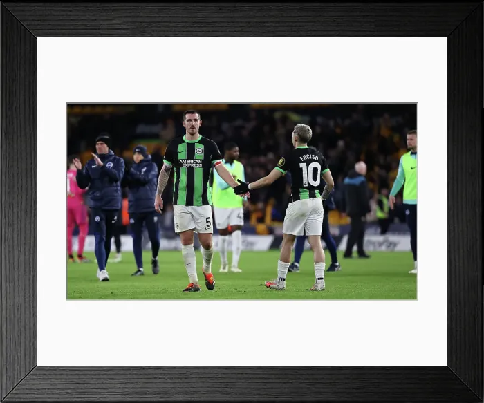 Framed Print : Wolverhampton Wanderers v Brighton and Hove Albion FA Cup 28FEB24 Framed Print : Wolverhampton Wanderers v Brighton and Hove Albion FA Cup 28FEB24