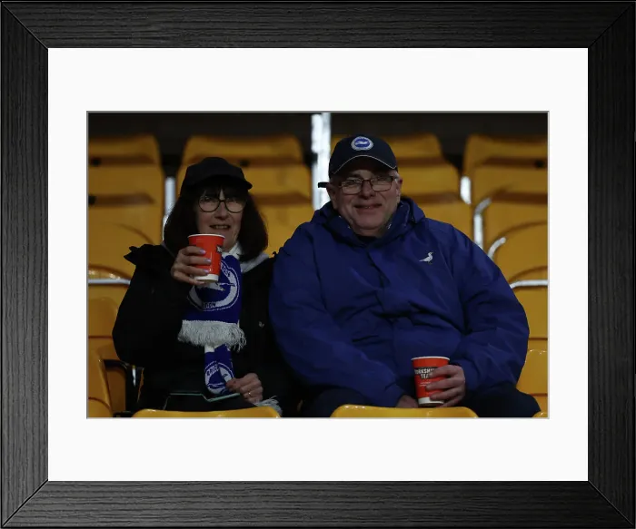 Framed Print : Wolverhampton Wanderers v Brighton and Hove Albion FA Cup 28FEB24 Framed Print : Wolverhampton Wanderers v Brighton and Hove Albion FA Cup 28FEB24