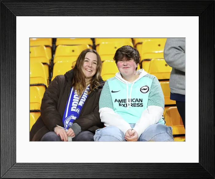 Framed Print : Wolverhampton Wanderers v Brighton and Hove Albion FA Cup 28FEB24 Framed Print : Wolverhampton Wanderers v Brighton and Hove Albion FA Cup 28FEB24