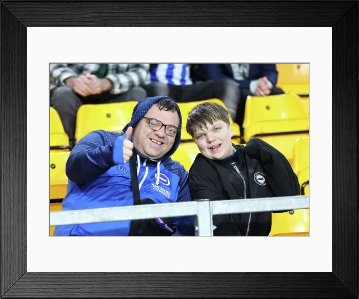 Framed Print : Wolverhampton Wanderers v Brighton and Hove Albion FA Cup 28FEB24 Framed Print : Wolverhampton Wanderers v Brighton and Hove Albion FA Cup 28FEB24