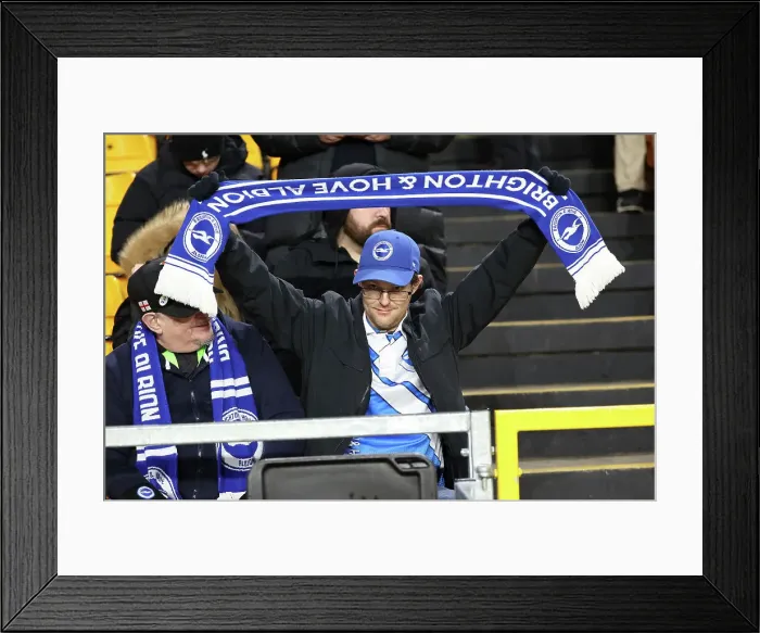 Framed Print : Wolverhampton Wanderers v Brighton and Hove Albion FA Cup 28FEB24 Framed Print : Wolverhampton Wanderers v Brighton and Hove Albion FA Cup 28FEB24