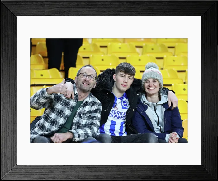 Framed Print : Wolverhampton Wanderers v Brighton and Hove Albion FA Cup 28FEB24 Framed Print : Wolverhampton Wanderers v Brighton and Hove Albion FA Cup 28FEB24