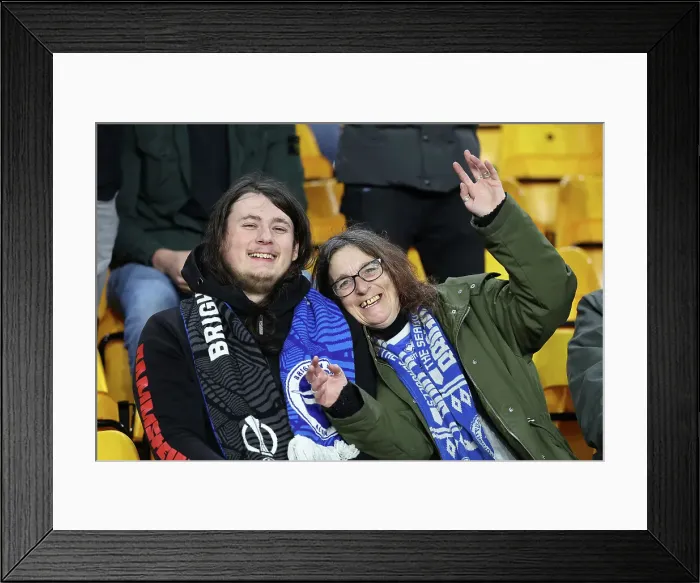 Framed Print : Wolverhampton Wanderers v Brighton and Hove Albion FA Cup 28FEB24 Framed Print : Wolverhampton Wanderers v Brighton and Hove Albion FA Cup 28FEB24