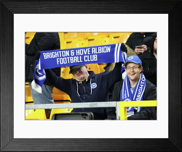 Framed Print : Wolverhampton Wanderers v Brighton and Hove Albion FA Cup 28FEB24 Framed Print : Wolverhampton Wanderers v Brighton and Hove Albion FA Cup 28FEB24