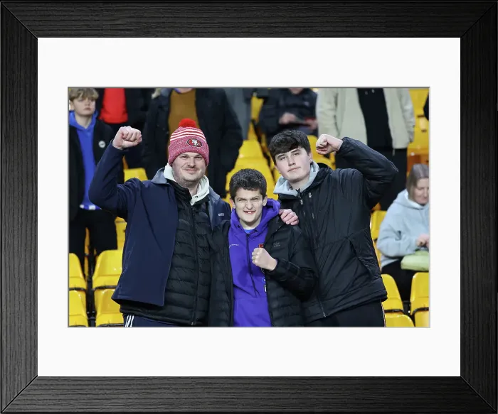 Framed Print : Wolverhampton Wanderers v Brighton and Hove Albion FA Cup 28FEB24 Framed Print : Wolverhampton Wanderers v Brighton and Hove Albion FA Cup 28FEB24