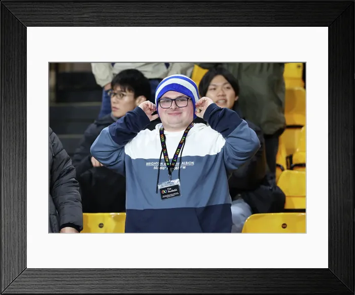 Framed Print : Wolverhampton Wanderers v Brighton and Hove Albion FA Cup 28FEB24