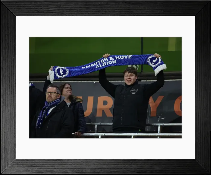 Framed Print : Wolverhampton Wanderers v Brighton and Hove Albion FA Cup 28FEB24