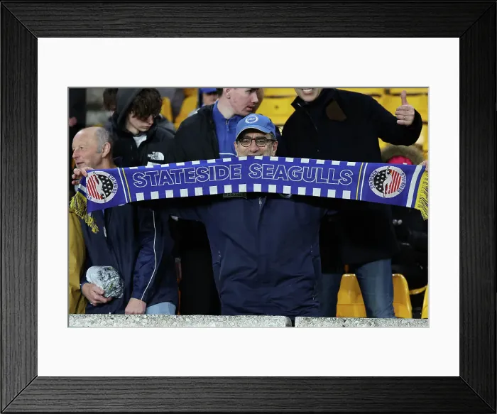 Framed Print : Wolverhampton Wanderers v Brighton and Hove Albion FA Cup 28FEB24 Framed Print : Wolverhampton Wanderers v Brighton and Hove Albion FA Cup 28FEB24