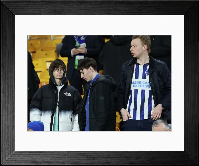 Framed Print : Wolverhampton Wanderers v Brighton and Hove Albion FA Cup 28FEB24 Framed Print : Wolverhampton Wanderers v Brighton and Hove Albion FA Cup 28FEB24