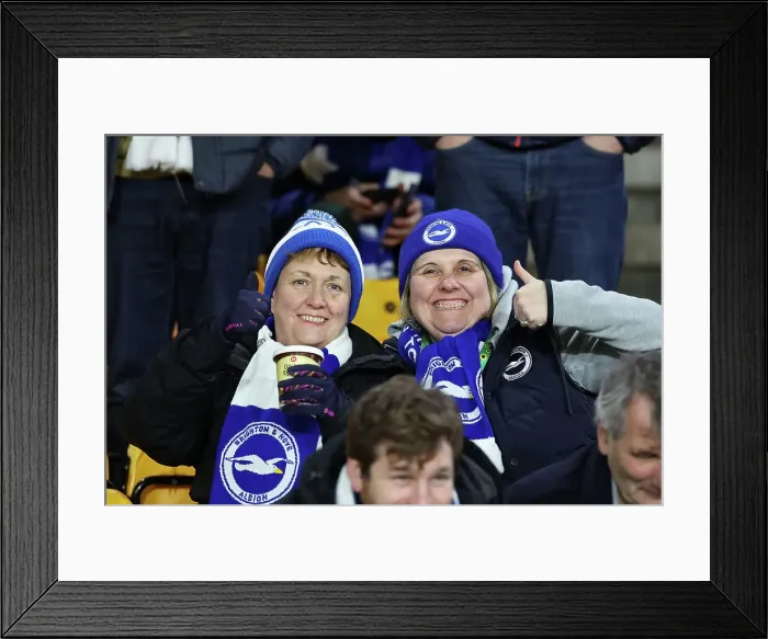 Framed Print : Wolverhampton Wanderers v Brighton and Hove Albion FA Cup 28FEB24 Framed Print : Wolverhampton Wanderers v Brighton and Hove Albion FA Cup 28FEB24