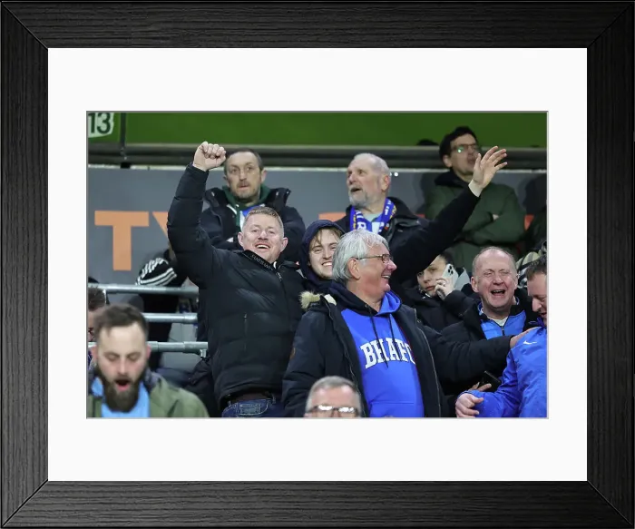 Framed Print : Wolverhampton Wanderers v Brighton and Hove Albion FA Cup 28FEB24 Framed Print : Wolverhampton Wanderers v Brighton and Hove Albion FA Cup 28FEB24