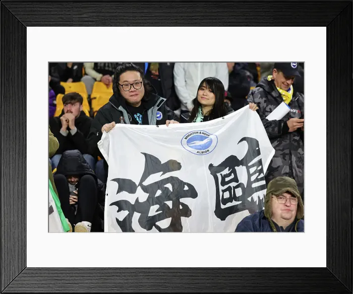 Framed Print : Wolverhampton Wanderers v Brighton and Hove Albion FA Cup 28FEB24