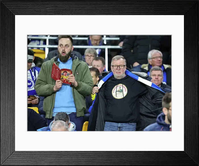 Framed Print : Wolverhampton Wanderers v Brighton and Hove Albion FA Cup 28FEB24 Framed Print : Wolverhampton Wanderers v Brighton and Hove Albion FA Cup 28FEB24