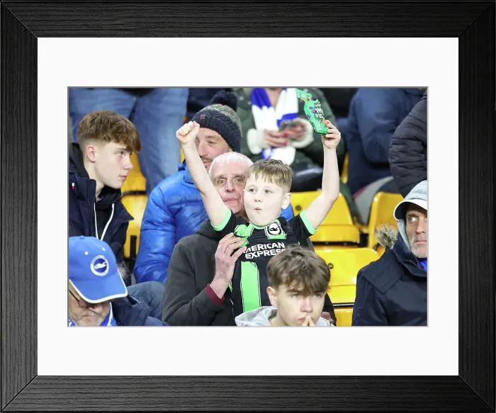 Framed Print : Wolverhampton Wanderers v Brighton and Hove Albion FA Cup 28FEB24 Framed Print : Wolverhampton Wanderers v Brighton and Hove Albion FA Cup 28FEB24
