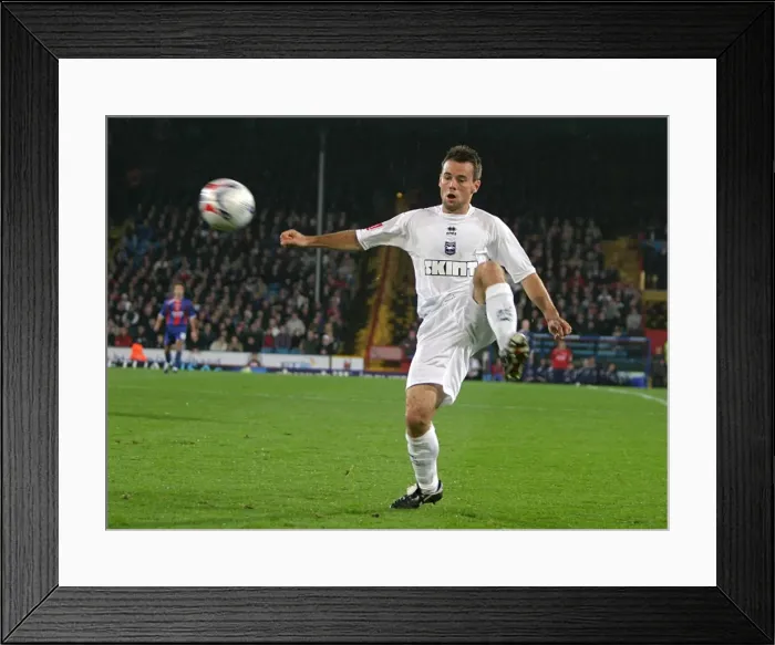 Framed Print : Paul Reid: A Focused Figure in Brighton and Hove Albion FC