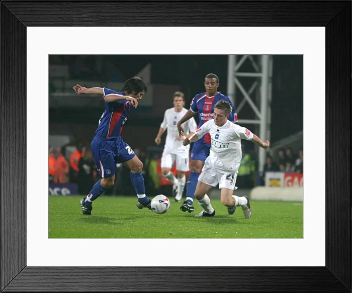 Framed Print : Jake Robinson challenges Danny Butterfield Framed Print : Jake Robinson challenges Danny Butterfield