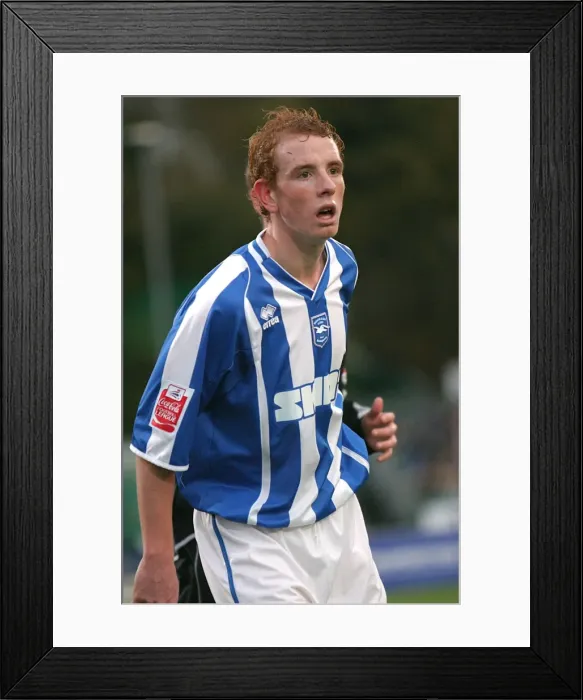Framed Print : Tommy Fraser: A Star Player of Brighton and Hove Albion FC