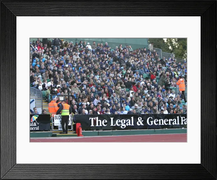 Framed Print : A Family Day at the Brighton & Hove Albion Stadium: Brighton vs Tranmere Rovers (18-11-06) Framed Print : A Family Day at the Brighton & Hove Albion Stadium: Brighton vs Tranmere Rovers (18-11-06)