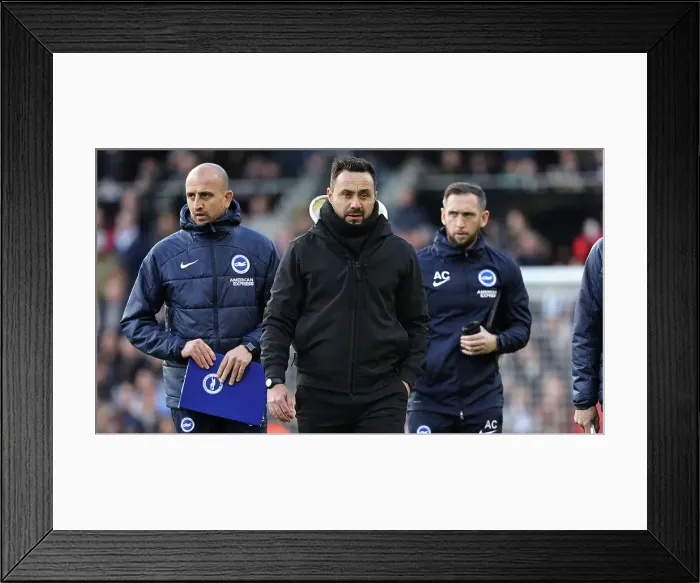 Framed Print : Fulham v Brighton and Hove Albion Premier League 02MAR24 Framed Print : Fulham v Brighton and Hove Albion Premier League 02MAR24