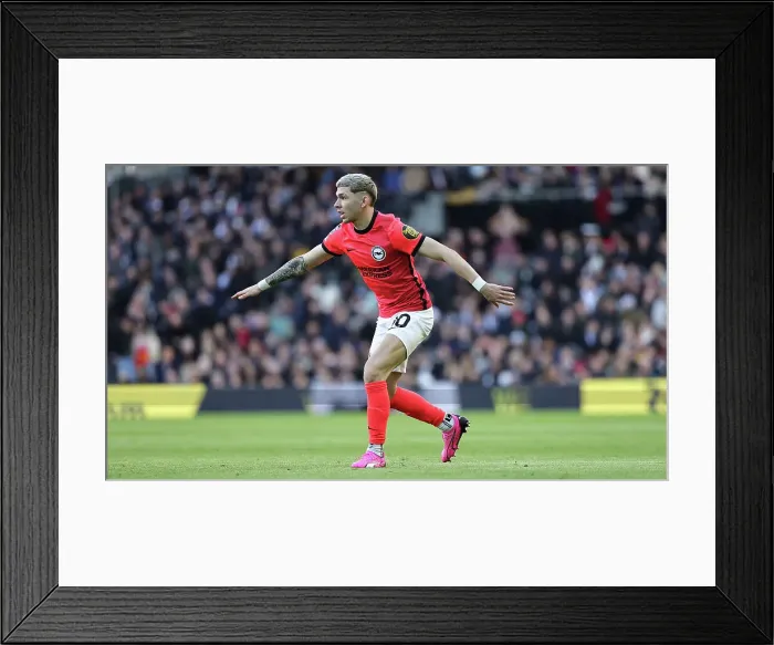 Framed Print : Fulham v Brighton and Hove Albion Premier League 02MAR24 Framed Print : Fulham v Brighton and Hove Albion Premier League 02MAR24