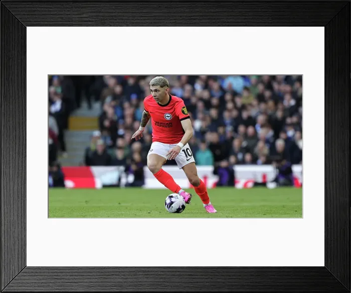 Framed Print : Fulham v Brighton and Hove Albion Premier League 02MAR24 Framed Print : Fulham v Brighton and Hove Albion Premier League 02MAR24