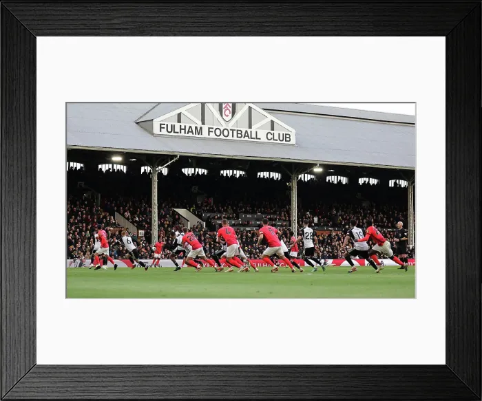 Framed Print : Fulham v Brighton and Hove Albion Premier League 02MAR24 Framed Print : Fulham v Brighton and Hove Albion Premier League 02MAR24