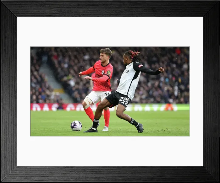 Framed Print : Fulham v Brighton and Hove Albion Premier League 02MAR24 Framed Print : Fulham v Brighton and Hove Albion Premier League 02MAR24
