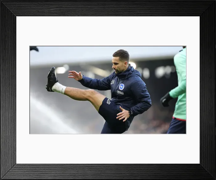 Framed Print : Fulham v Brighton and Hove Albion Premier League 02MAR24 Framed Print : Fulham v Brighton and Hove Albion Premier League 02MAR24