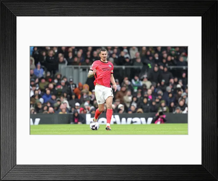 Framed Print : Fulham v Brighton and Hove Albion Premier League 02MAR24 Framed Print : Fulham v Brighton and Hove Albion Premier League 02MAR24