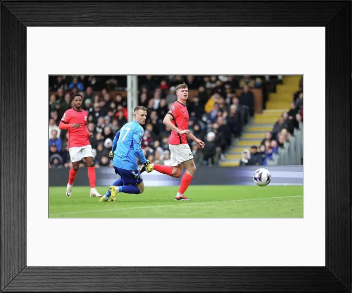 Framed Print : Fulham v Brighton and Hove Albion Premier League 02MAR24 Framed Print : Fulham v Brighton and Hove Albion Premier League 02MAR24