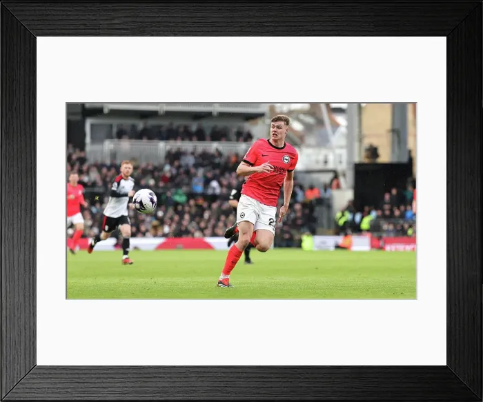Framed Print : Fulham v Brighton and Hove Albion Premier League 02MAR24 Framed Print : Fulham v Brighton and Hove Albion Premier League 02MAR24