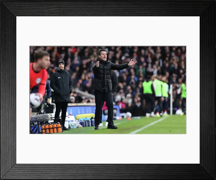 Framed Print : Fulham v Brighton and Hove Albion Premier League 02MAR24 Framed Print : Fulham v Brighton and Hove Albion Premier League 02MAR24