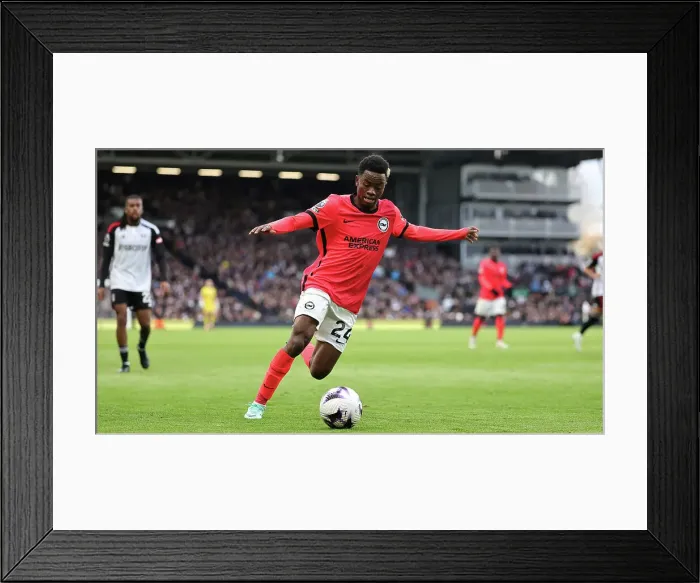 Framed Print : Fulham v Brighton and Hove Albion Premier League 02MAR24 Framed Print : Fulham v Brighton and Hove Albion Premier League 02MAR24