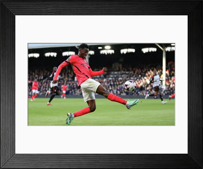 Framed Print : Fulham v Brighton and Hove Albion Premier League 02MAR24 Framed Print : Fulham v Brighton and Hove Albion Premier League 02MAR24