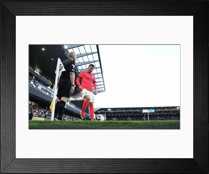 Framed Print : Fulham v Brighton and Hove Albion Premier League 02MAR24 Framed Print : Fulham v Brighton and Hove Albion Premier League 02MAR24