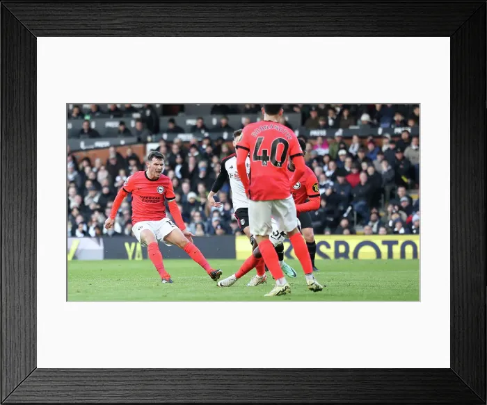 Framed Print : Fulham v Brighton and Hove Albion Premier League 02MAR24 Framed Print : Fulham v Brighton and Hove Albion Premier League 02MAR24