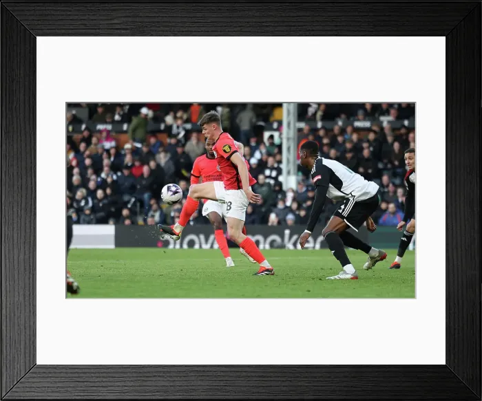 Framed Print : Fulham v Brighton and Hove Albion Premier League 02MAR24 Framed Print : Fulham v Brighton and Hove Albion Premier League 02MAR24