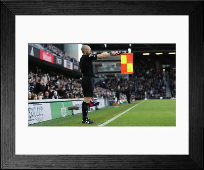 Framed Print : Fulham v Brighton and Hove Albion Premier League 02MAR24