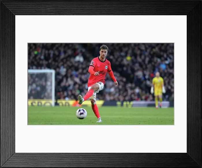 Framed Print : Fulham v Brighton and Hove Albion Premier League 02MAR24