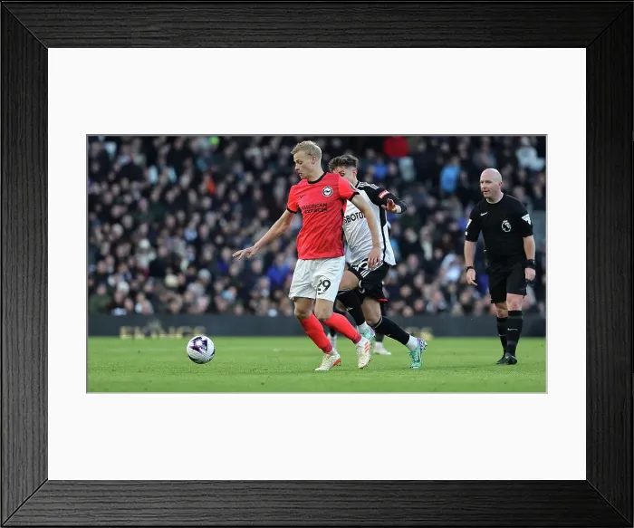 Framed Print : Fulham v Brighton and Hove Albion Premier League 02MAR24 Framed Print : Fulham v Brighton and Hove Albion Premier League 02MAR24