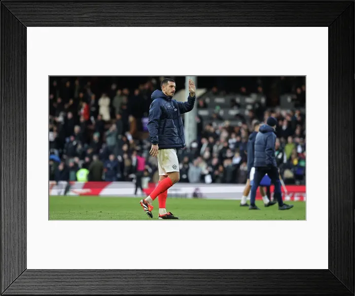 Framed Print : Fulham v Brighton and Hove Albion Premier League 02MAR24 Framed Print : Fulham v Brighton and Hove Albion Premier League 02MAR24