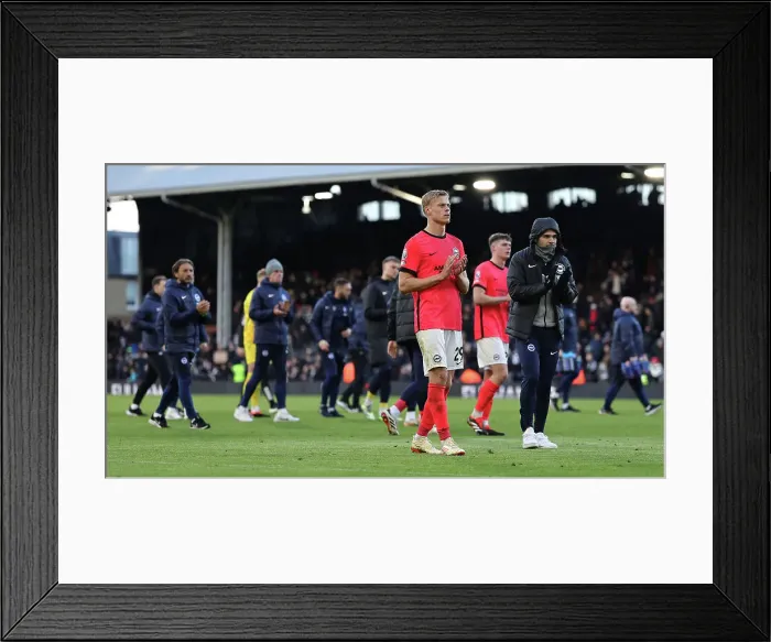 Framed Print : Fulham v Brighton and Hove Albion Premier League 02MAR24 Framed Print : Fulham v Brighton and Hove Albion Premier League 02MAR24