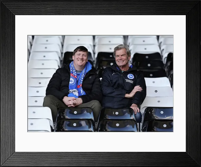 Framed Print : Fulham v Brighton and Hove Albion Premier League 02MAR24 Framed Print : Fulham v Brighton and Hove Albion Premier League 02MAR24