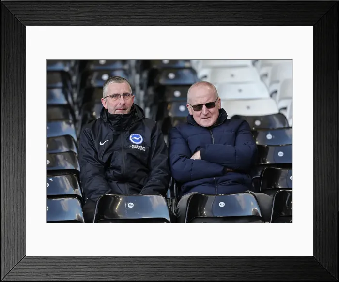 Framed Print : Fulham v Brighton and Hove Albion Premier League 02MAR24 Framed Print : Fulham v Brighton and Hove Albion Premier League 02MAR24