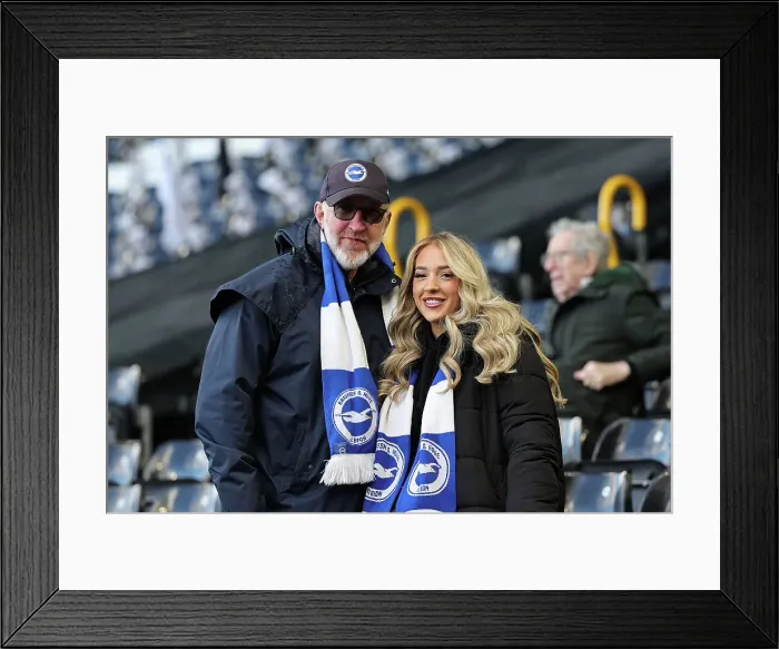 Framed Print : Fulham v Brighton and Hove Albion Premier League 02MAR24 Framed Print : Fulham v Brighton and Hove Albion Premier League 02MAR24