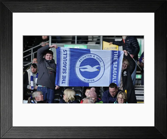 Framed Print : Fulham v Brighton and Hove Albion Premier League 02MAR24 Framed Print : Fulham v Brighton and Hove Albion Premier League 02MAR24