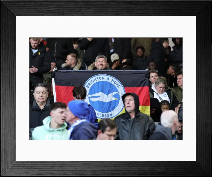 Framed Print : Fulham v Brighton and Hove Albion Premier League 02MAR24 Framed Print : Fulham v Brighton and Hove Albion Premier League 02MAR24