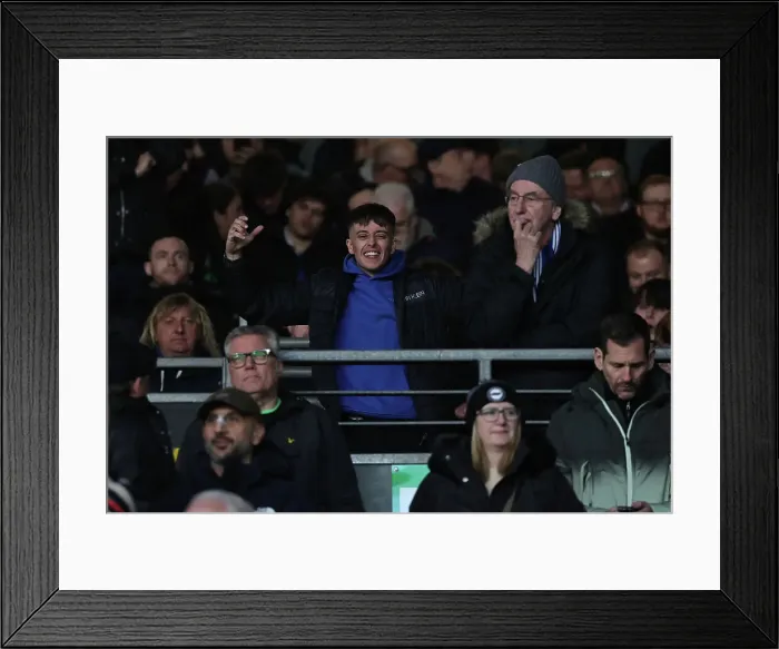 Framed Print : Fulham v Brighton and Hove Albion Premier League 02MAR24 Framed Print : Fulham v Brighton and Hove Albion Premier League 02MAR24