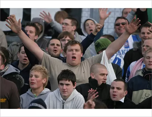 Crowd Fever at Withdean Stadium: Doncaster Rovers vs. Brighton & Hove Albion FC (25 / 11 / 06)